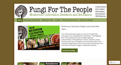 Desktop Screenshot of fungiforthepeople.org